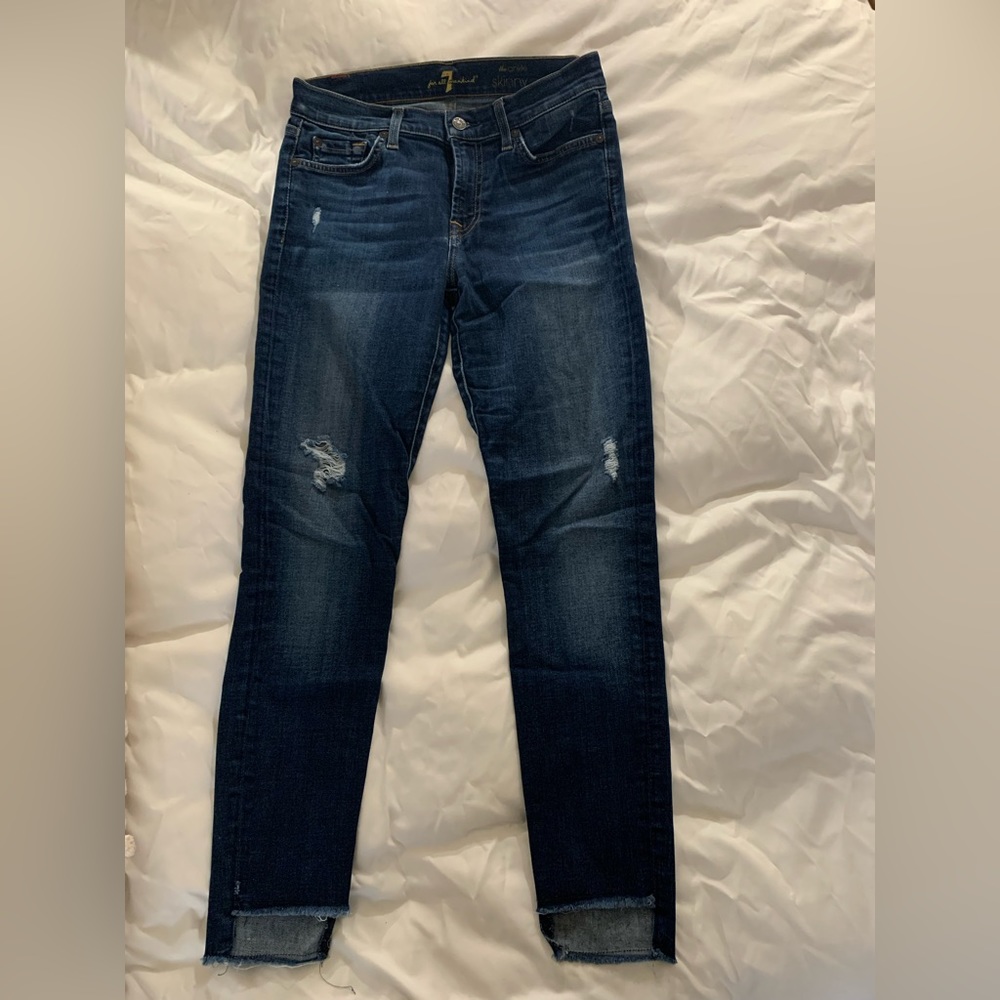 7 for all mankind skinny jeans